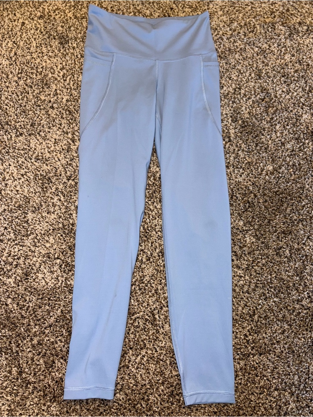 Old Navy Light Blue High-Waist Active Leggings